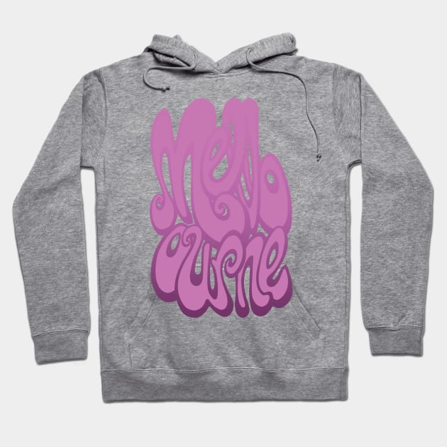 Melbourne - Spring Crocus Pink Hoodie by BigNoseArt